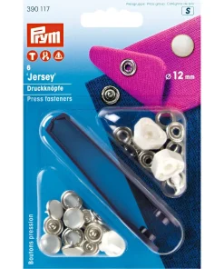 Prym Jersey Druckknöpfe Perlkappe