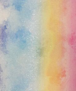 Sparkle Rainbow Cloud Vinylfolie 30.5 cm