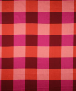 Nerida Hansen Cotton Satin Large Gingham - Blush