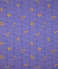 NeridaHansen Fine Poplin Broken Stripes Blue