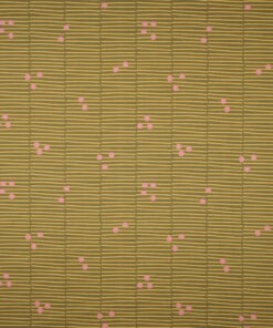 NeridaHansen Fine Poplin Broken Stripes Green