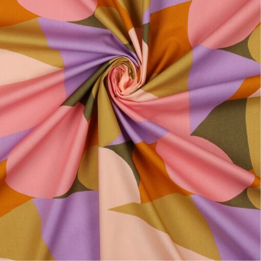 NeridaHansen Fine Poplin Multi Shapes Sand