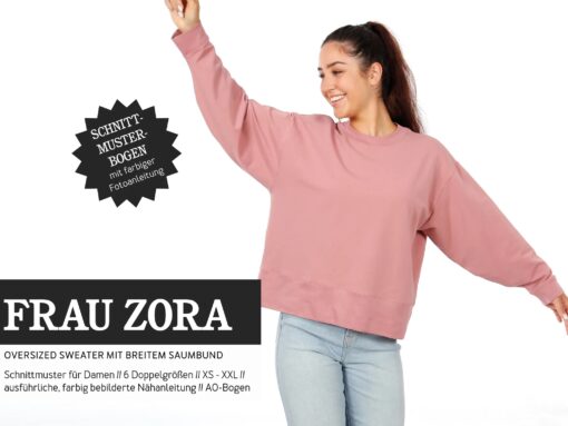 Studio Schnittreif Frau Zora Oversize Sweater