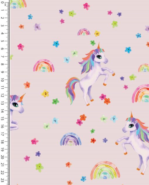 Jersey Einhorn Rainbow Rosa