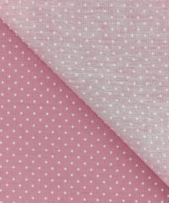 Webware Baumwolle mini Dots Rosa