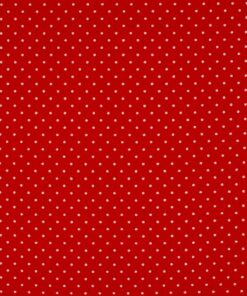 Webware Baumwolle mini Dots Rot