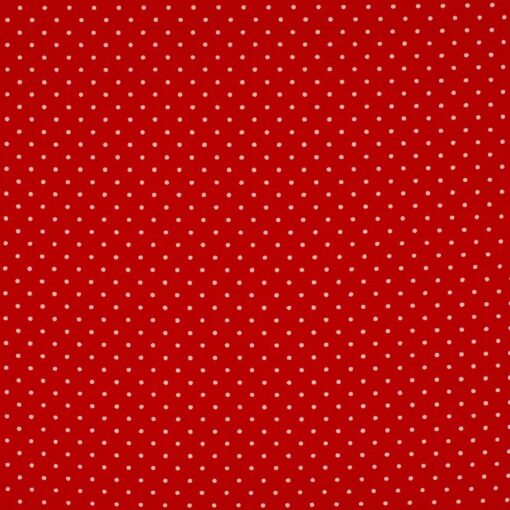 Webware Baumwolle mini Dots Rot