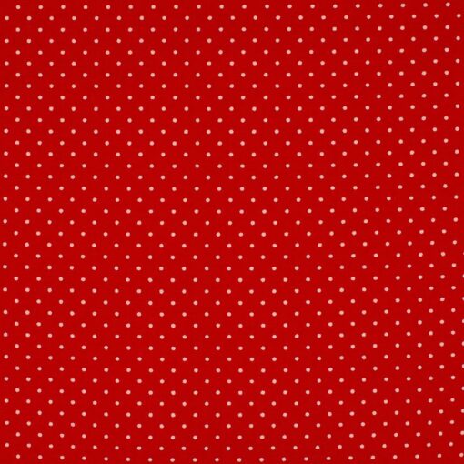Webware Baumwolle mini Dots Rot