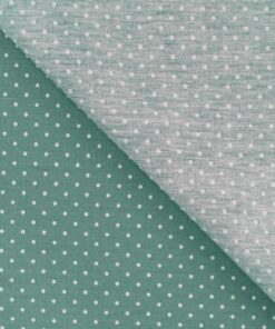 Webware Baumwolle mini Dots alt Mint