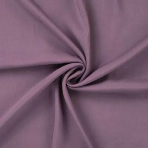 100% Viskose Uni Mauve