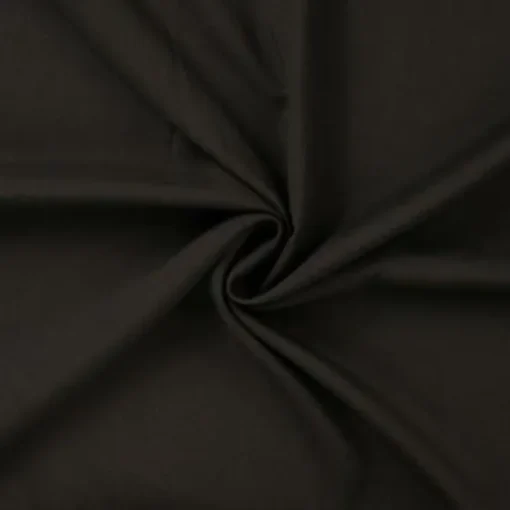 100% Viskose Uni Schwarz