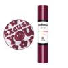 3D Puff Flexfolie Burgundy