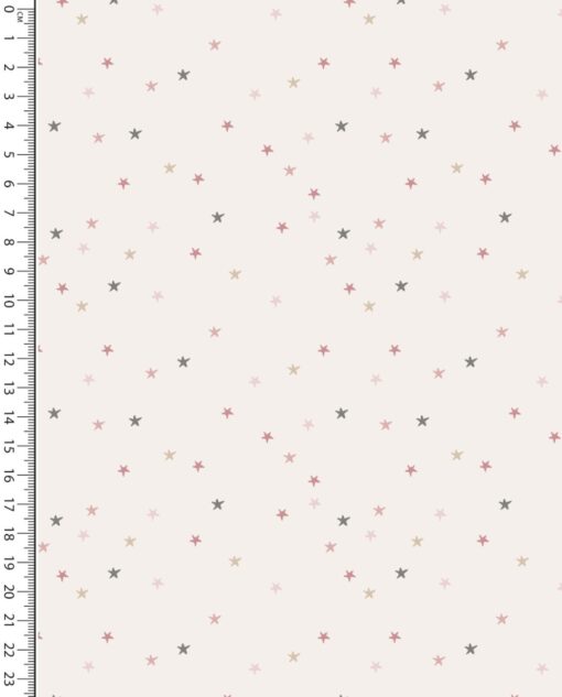 Webware Baumwolle Stars white
