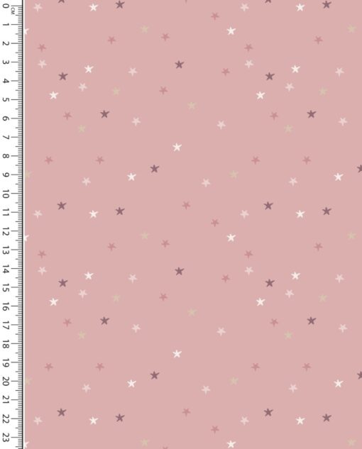 Webware Baumwolle Stars rose