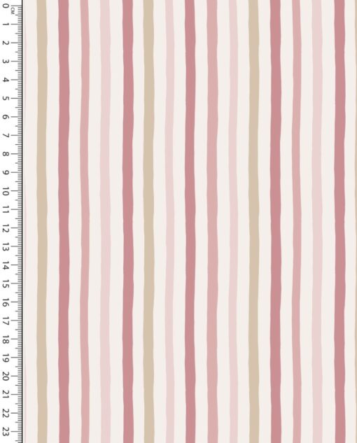 Webware Baumwolle Stripes white