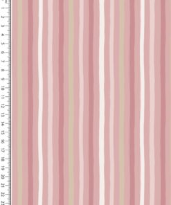 Webware Baumwolle Stripes rose