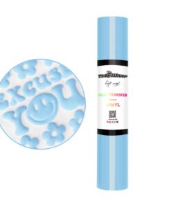 3D Puff Flexfolie baby Blue