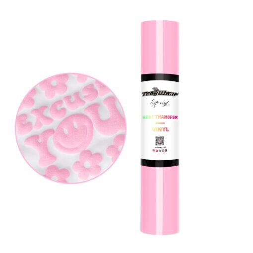 3D Puff Flexfolie Barbie Pink