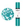 3D Puff Flexfolie dark Cyan