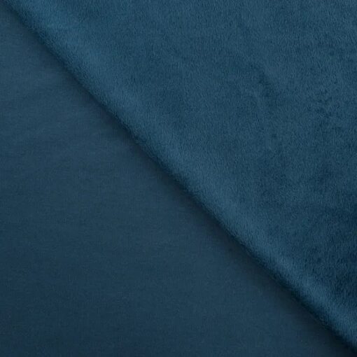 Alpenfleece uni Petrol
