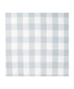 Flanell Check Karo 3.5 cm mint/ weiss