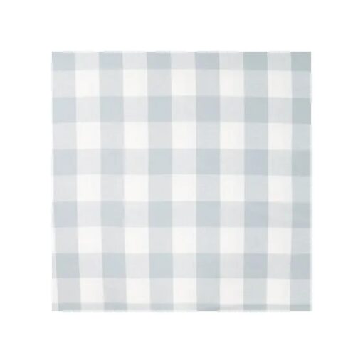 Flanell Check Karo 3.5 cm mint/ weiss