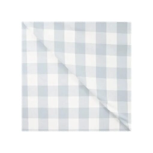 Flanell Check Karo 3.5 cm mint/ weiss