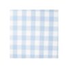 Flanell Check Karo 3.5 cm blau/ weiss