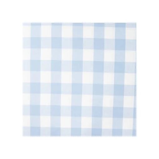 Flanell Check Karo 3.5 cm blau/ weiss