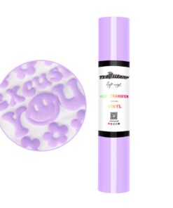 3D Puff Flexfolie Lilac