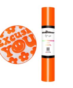 3D Puff Flexfolie Orange