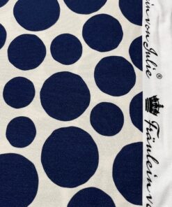Viskose Crèpe Jersey Fräulein von Julie Big dots