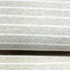 Rippjersey Beige Melange Weiss gestreift