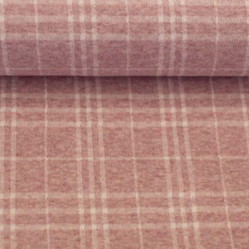 JacquardJersey Madita Kariert Rosa