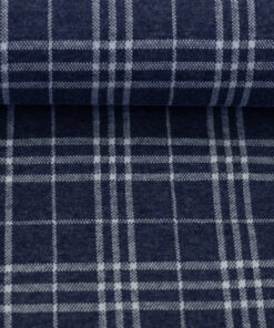 JacquardJersey Madita Kariert Navy