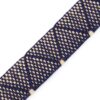 Gurtband 3cm Navy geometrisch