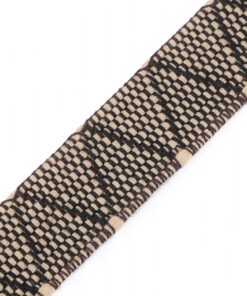 Gurtband 3cm Schwarz geometrisch
