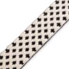 Gurtband 4cm Schwarz 3D