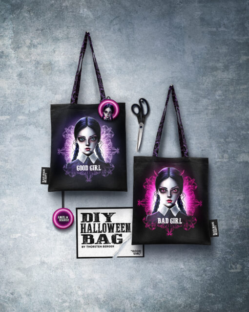 Canvas DIY Bag Mystic Girl