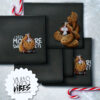 French Terry Panel XMAS Vibes HamsterBarney ThorstenBerger