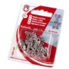 Koh-I-Noor Haken und Augen 13mm+12mm Silber