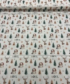 Baumwolle Webware Noel