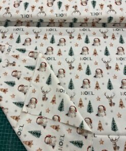 Baumwolle Webware Noel