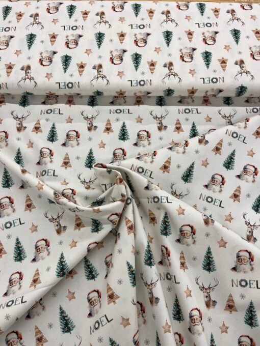 Baumwolle Webware Noel