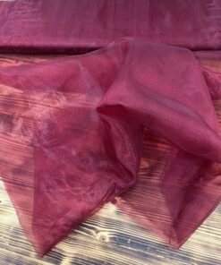 Deko Organza Bordeaux