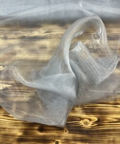Deko Organza Silber