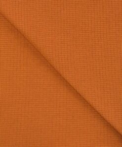 Waffel Jersey Uni Cognac