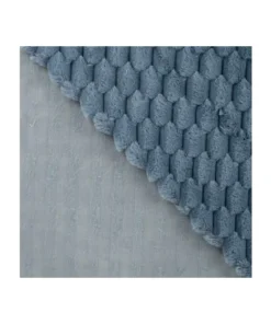 Plüschstoff Malmö denim