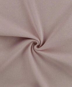 Bündchen glatt Rose mit Lurex silber