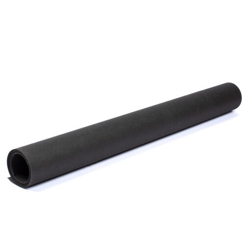 Veganes Leder Snappap Schwarz 50x150cm